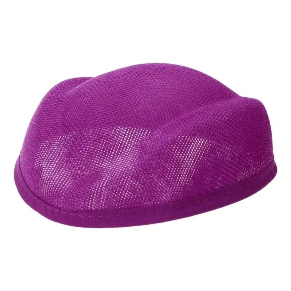 Gifts Linen Fascinator Hat Base Opera Headpiece Plain Base Flight Attendant Hat Versatile DIY Hat Base For Stewardess