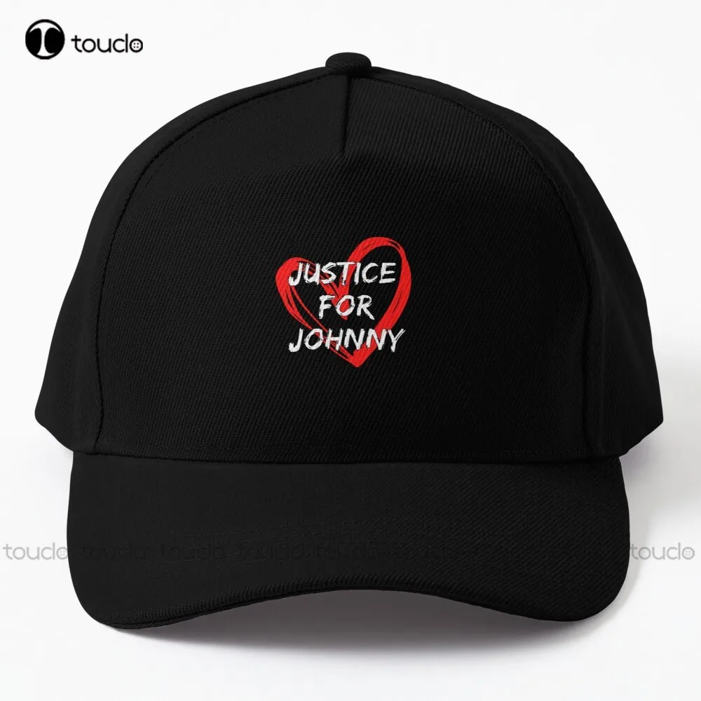 Justice For Johnny - Johnny Depp Trial Fan Supporter - Team Johnny Depp Baseball Cap Johnny Depp Cowboy Hats Kids Denim Color