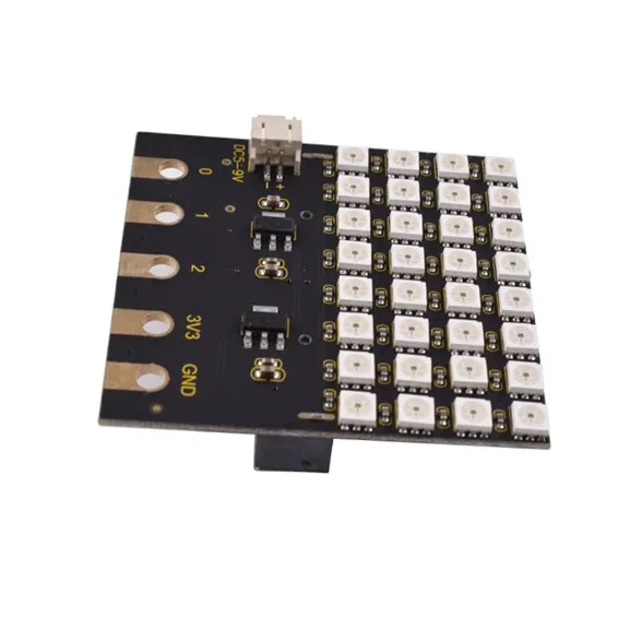 Escudo de pantalla de matriz de puntos LED RGB para BBC Microbit, SK6812, nuevo