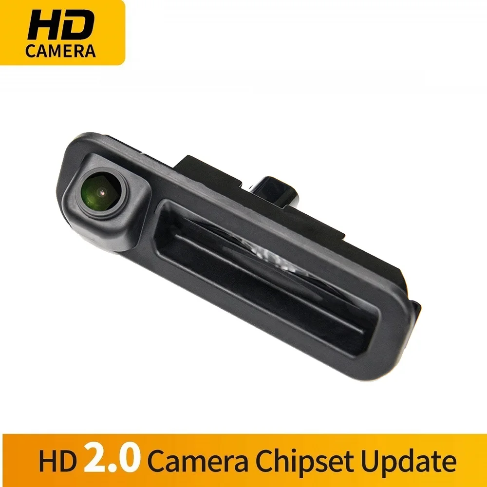 HD 1280*720P Handle Reversing Backup Camera For FORD Escort Turnier focus 2/3 SE ST Wagon 2011 2012 2013 MK3,Rear View Camera