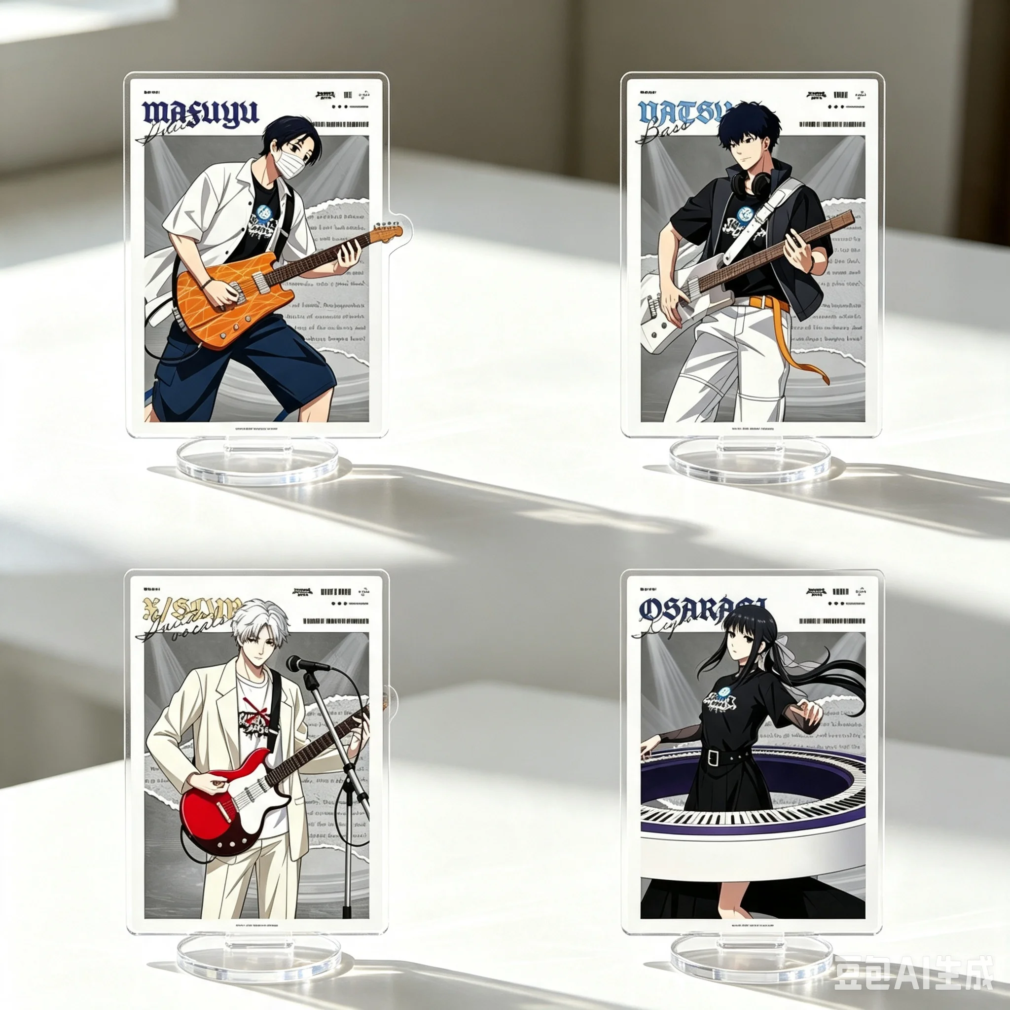 Hot Sell High Pixel 15CM Anime SAKAMOTO DAYS Figure Peripheral Collection Funny Acrylic Stand Model Decorations Gifts Keychain