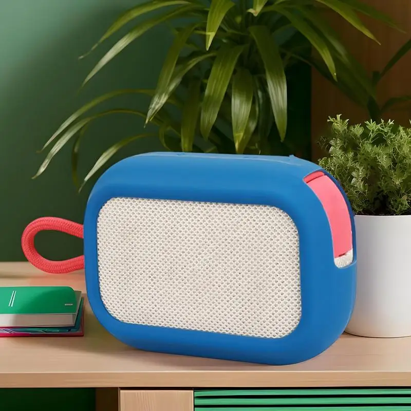 For SoundCore Select 4 Go Silicone Cover Sleeve For Speaker Silicone Wireless Speaker Sleeve Case Portable Speaker Accessories