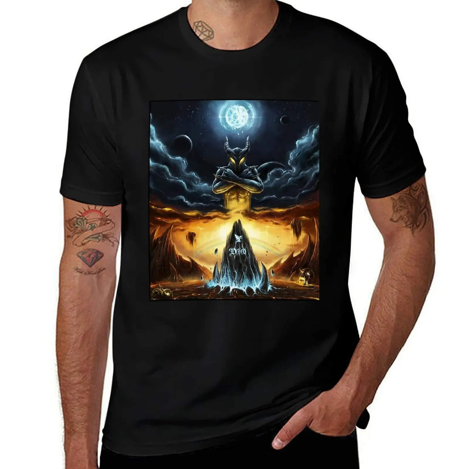 

For Men Women Ronnie James Dio Gift For Halloween T-Shirt Creative Graphic Tee Shirt