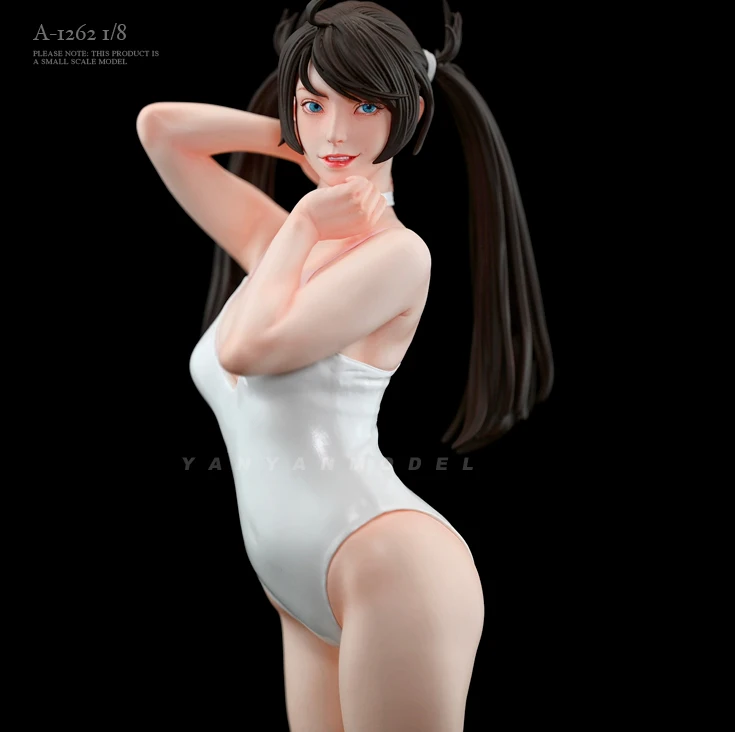 

1/8 Resin beauty model kits DIY figure colorless and self-assembled A-1262