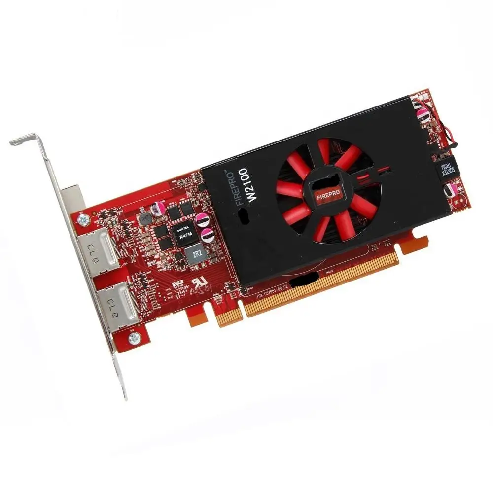 

AMD FirePro W2100 2G professional graphics card CAD/PS graphic design supports 4K dual DP interface