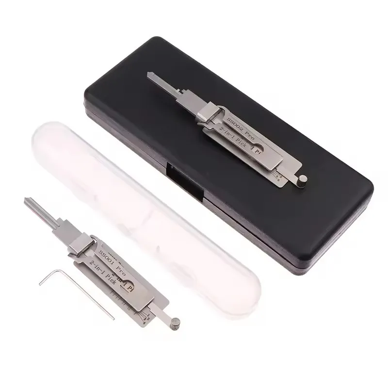 Lishi 2-in-1 Measuring Tools Wrench SS001 Pro SS002 Pro SC1 SC4 KW5 KW1 R52 R52L Tooth Measuring Tools