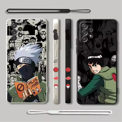 Case for Samsung Galaxy A52 A72 A34 A22 A12 A23 A42 A21s A53 A54 A33 A73 A24 A13 A32 A32 N-Narutos Kakashi Lee Cover