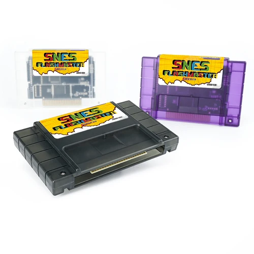 Imagen 2 del producto Tarjeta de cartucho Flashmaster 3000 en 1 OS V12 SNES con tarjeta de juego TF de 8GB para consola de juegos Nintendo SNES