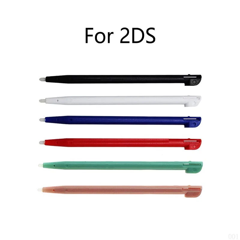 Plástico Touch Screen Stylus Pen para Nintendo 2DS, Game Console Stylus Pen, 50 pçs/lote