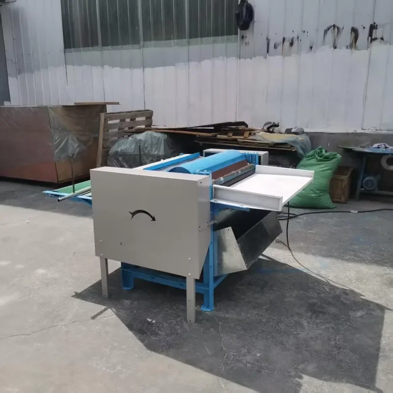 Continuous Feeding Recycled Cotton Opening Machine, Wool Fabric Waste Fiber Loosening Machine for Bedding Filling Material