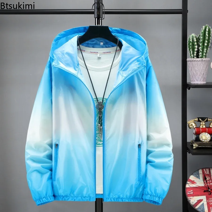 2026 Summer Ultrathin Sun Protection Clothing  Anti-UV Quick Dry Sports Windbreaker Couple Sunscreen Coats Hiking Cycling Jacket