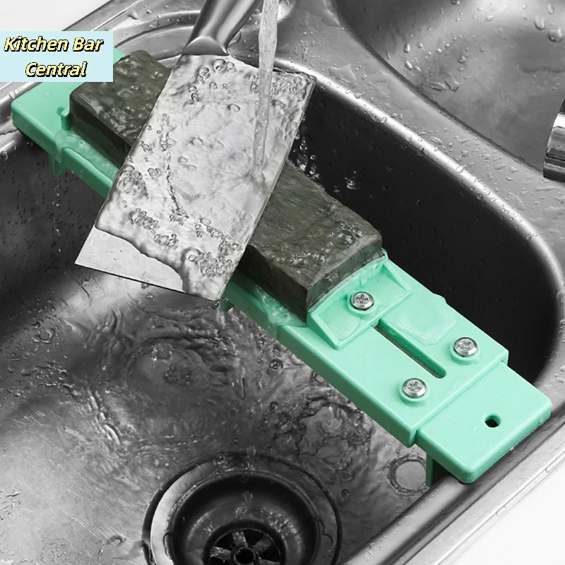 【32-40CM Adjustable Sink Grinder Sharpening Stone Holder Bridge Kitchen Sharpener Rack】