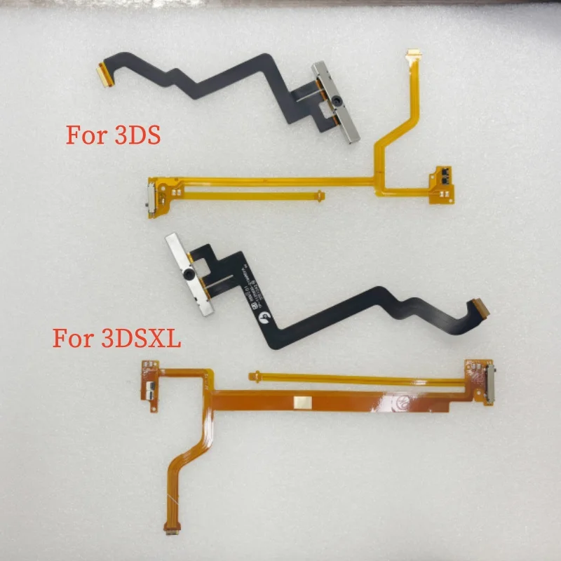 Pièces de réparation de jeu originales pour Nintend 3ds 3DSXL/LL 3ds Xl, haut-parleur LCD, contrôle du Volume, caméra supérieure, câble ruban flexible