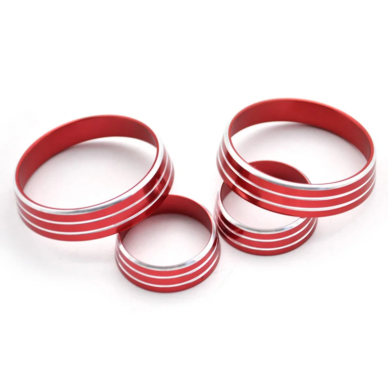 Dla Kia Sportage Ql 2017 - 2020 aluminiowe przełączniki gałki grzałka przyciski sterowania klimatem pokrętła A/C Air Con pierścień okładkowy