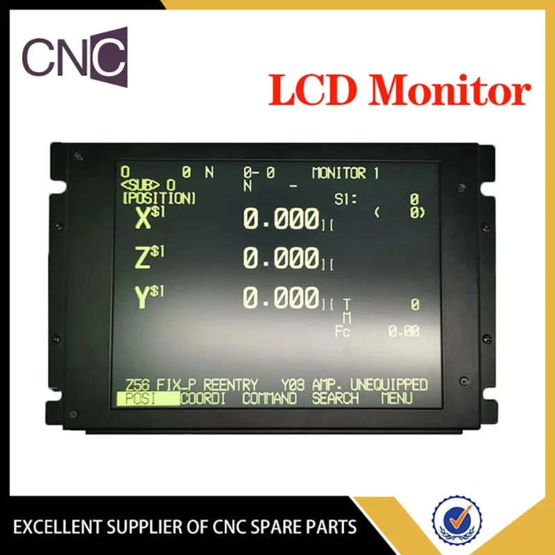 

FANUC LCD 9 inch CRT picture tube A61L-0001-0093LCD Mitsubishi CNC system M500M520M64 machine tool lathe display FCUA-CT100