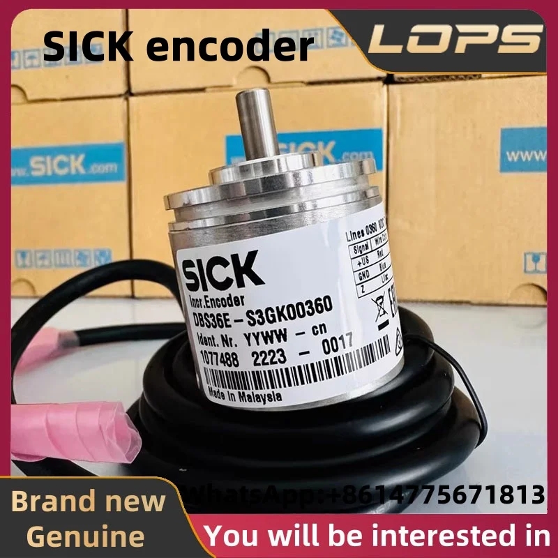 

DBS36E-S3GK00360 1077488 SICK encoder, brand new genuine, In stock，welcome consult