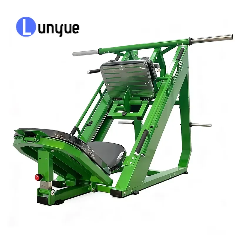 Heavy Duty Steel Plate Loaded Hack Squat Leg Press Machine Safety Gym Equipment Factory Direct Premium Quality Customizable