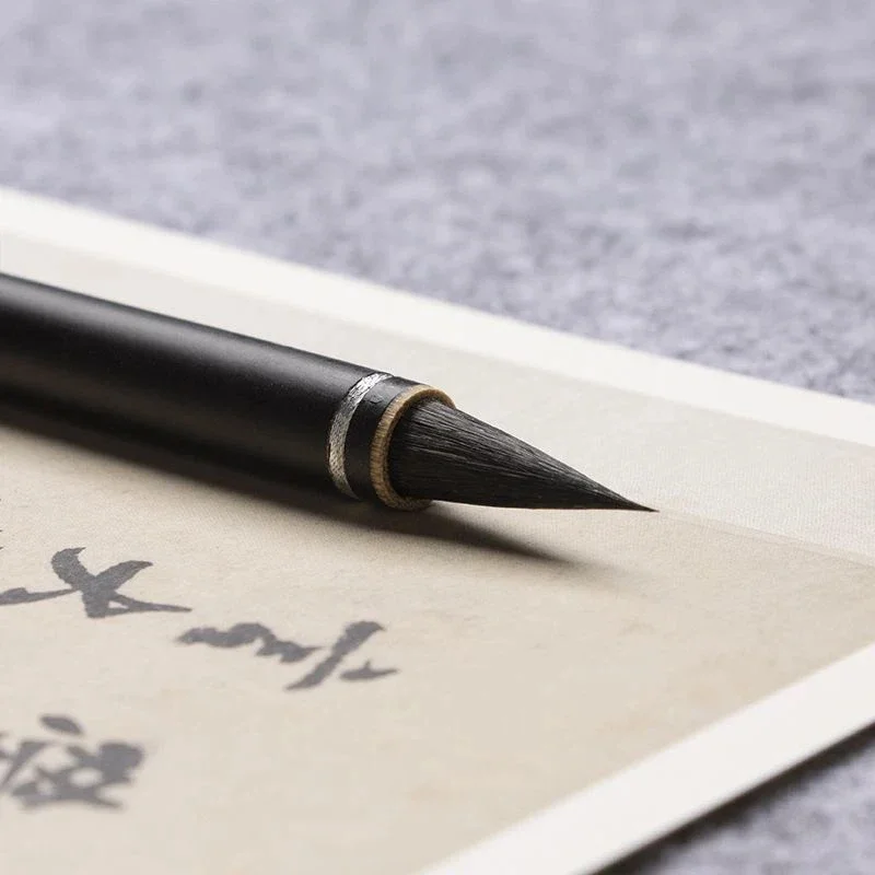 Excellent Rabbit Hair Brush Pen Small Regular Script Brush Chinese Calligraphy Pen Painting Meticulous Line Drawing