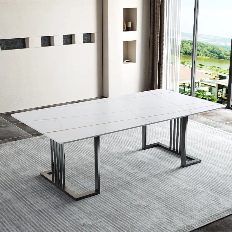 

Spot light luxury table leg bracket rock slab desk table foot office dining rack tea coffee base