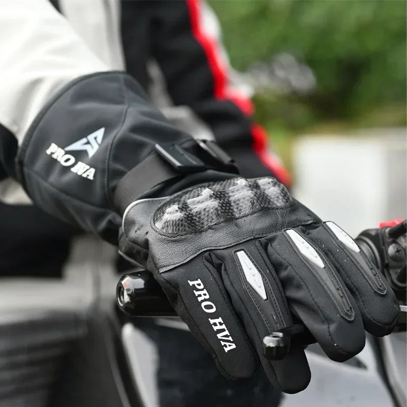 

Motorcycle Gloves Windproof Waterproof Guantes Moto Men Motorbike Riding Gloves Touch Screen Moto Motocross Gloves Winter