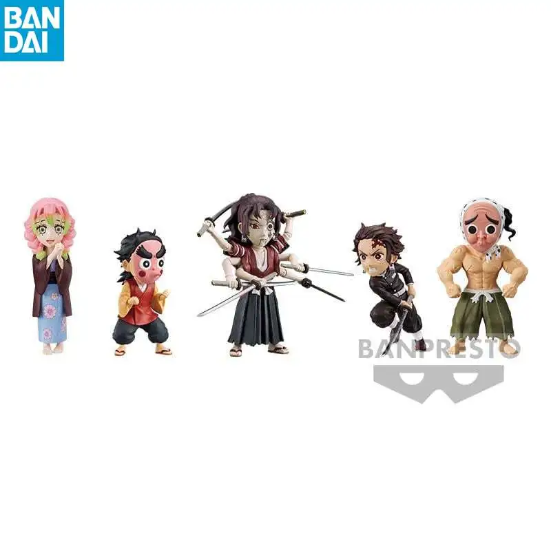 Bandai Genuine Demon Slayer Anime Figure WCF VOL11 Tanjirou Yoriichi Action Figure Toy for Kids Gift Collectible Model Ornaments