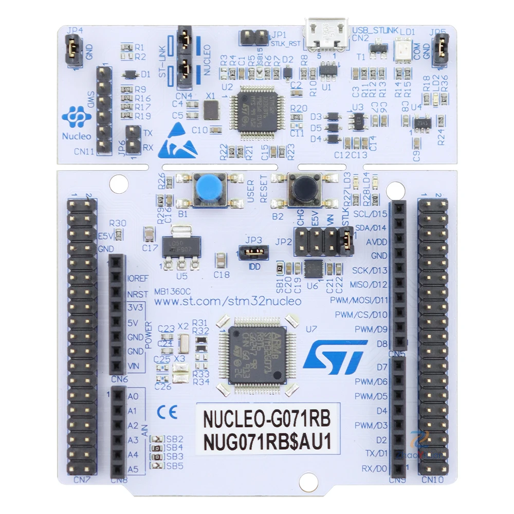For STM32 NUCLEO G071RB STM32G071RBT6 Cortex M0+ Development Board