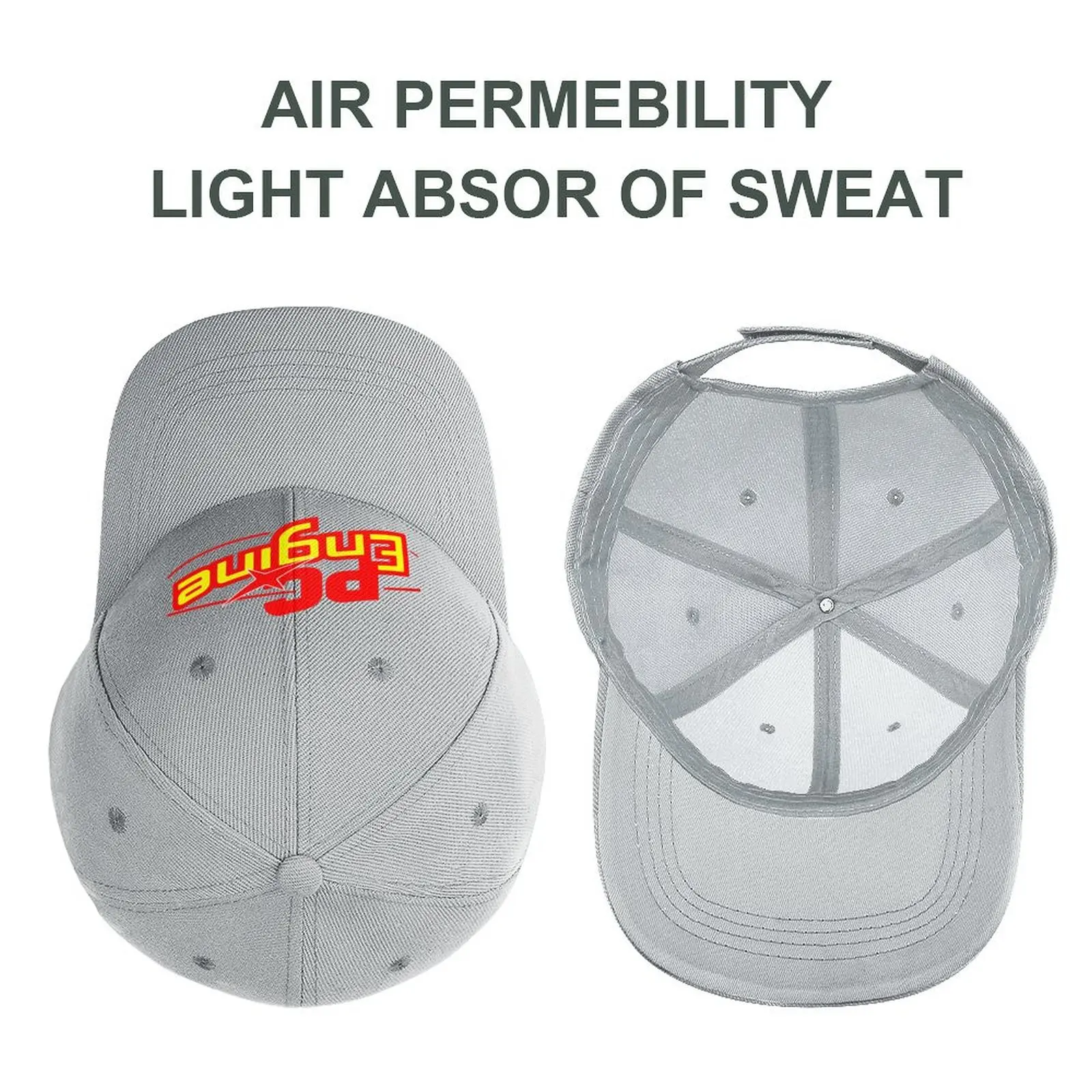 Pc Motor Logo (Rood) Baseball Cap Strand Uitje Kids Hoed Vrouw Hoeden Men's