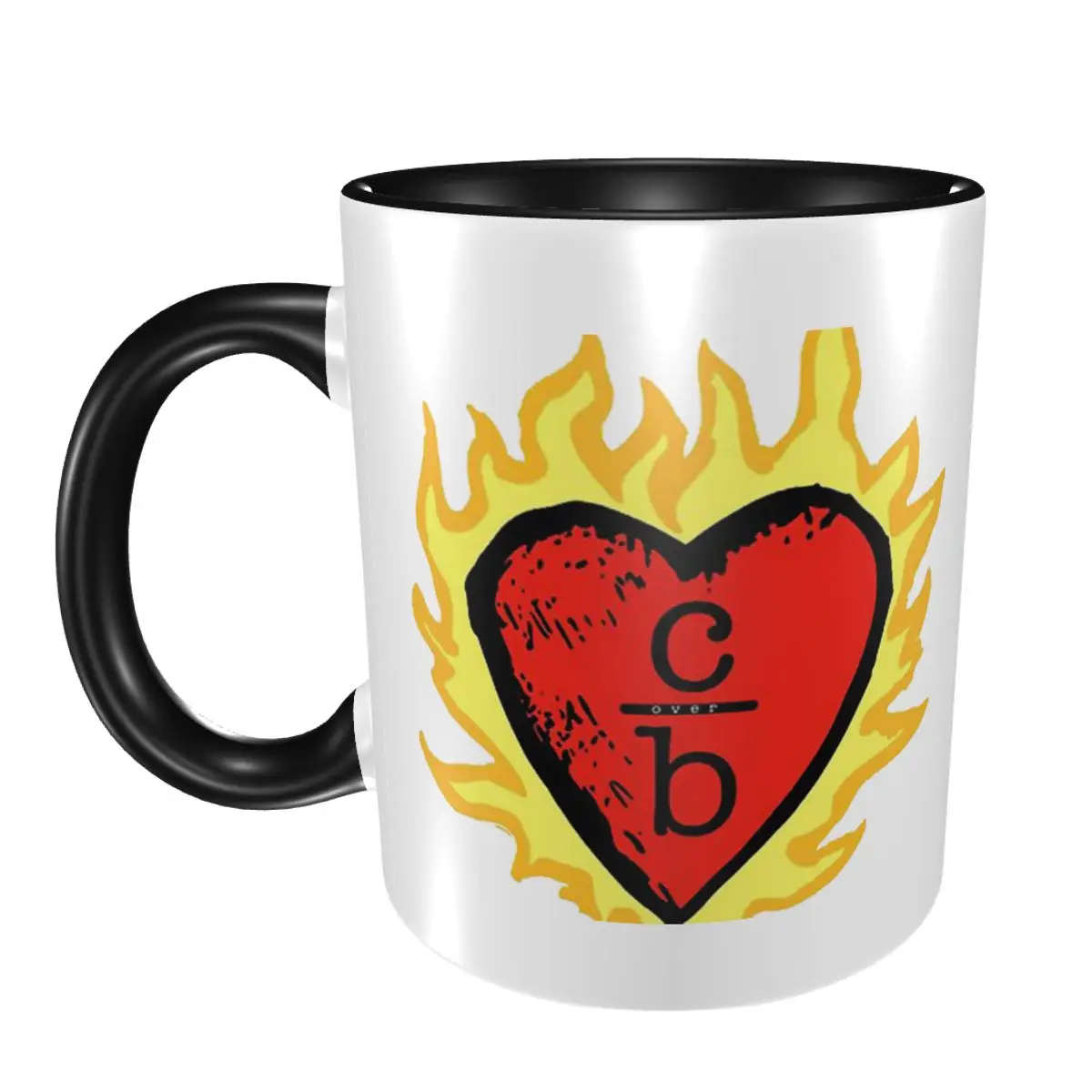 

Clothes Over Bros Heart Logo Mug Funny Ceramic Coffee Cups Tea Mugs Milk Cup Drinkware Gift for Friends