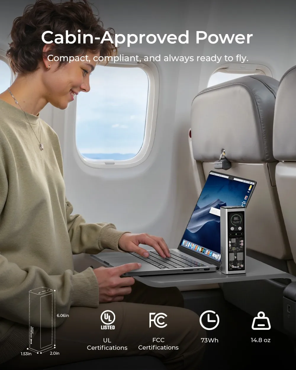 TALIX 140 واط قوة البنك 20000 مللي أمبير بطارية كمبيوتر محمول شاحن محمول مع 3 منافذ شاشة ديجيتال قدرة عالية للهاتف آي باد #2