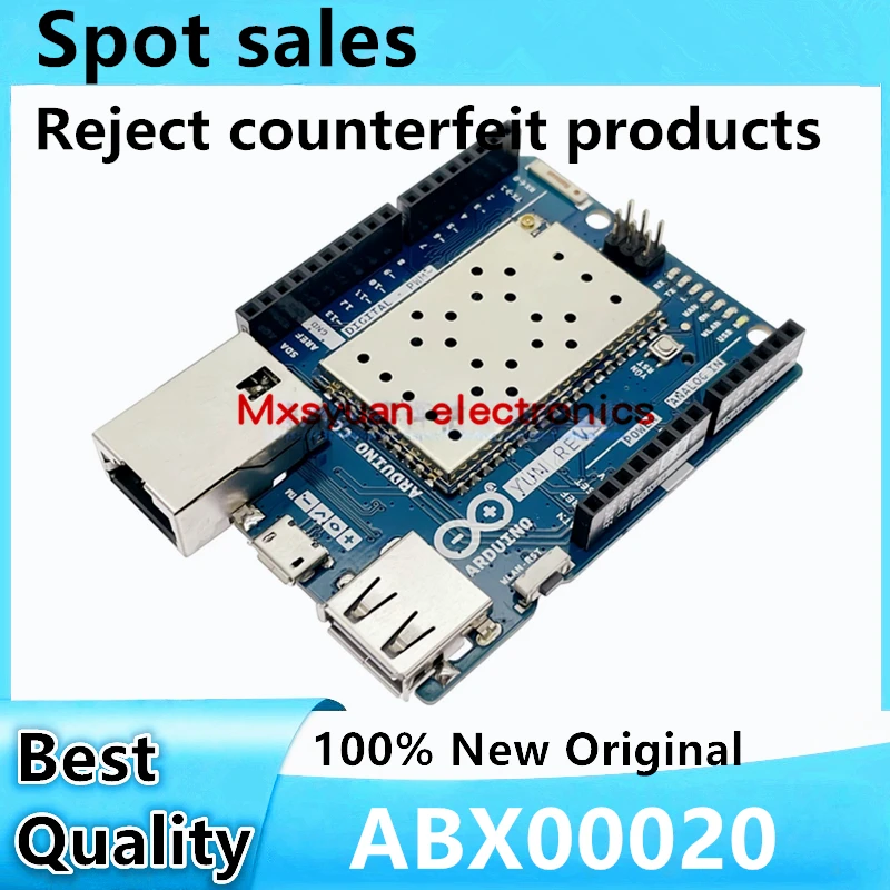 1 unidad/lote ABX00020 Arduino YUN Rev 2 ATmega32U4 Módulo de placa de desarrollo