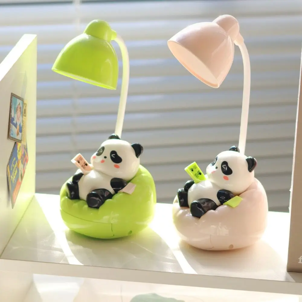 Chargeable Sofa Panda Nightlight Ornament 360° Adjustable USB-C Anime Night Light Cartoon Children's Sleep Light Children