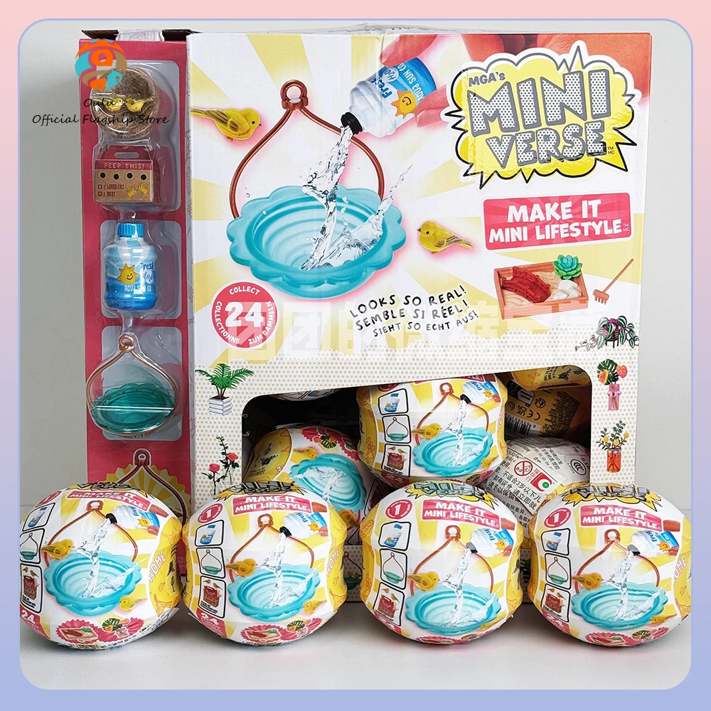 Mini marchi Action Figure Mini Verse Make It Mini Lifestyle Anime Lucky Figures ornamento in Pvc fai da te regalo di compleanno per giocattolo per bambini