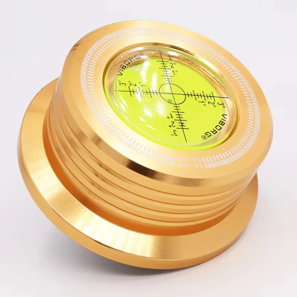 

Viborg LP628G Gold 60HZ Record Player with 280g LP Disc Stabilizer Turntable HiFi Vinyl Clamp for Gramophone