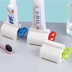 5PCS Rolling Tube Toothpaste Squeezer Plastic Easy Dispenser Roll Holder Household Bathroom Supplies Tooth Cleaning Accessories