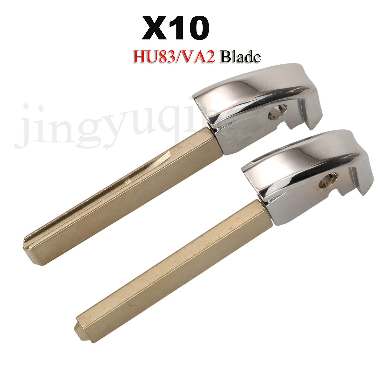 

Заготовка ключа дистанционного управления Jingyuqin X10 для Peugeot 308, 408, 3008, 4008, 5008, 508, Citroen C3, C4, DS (VA2/HU83), сменная заготовка