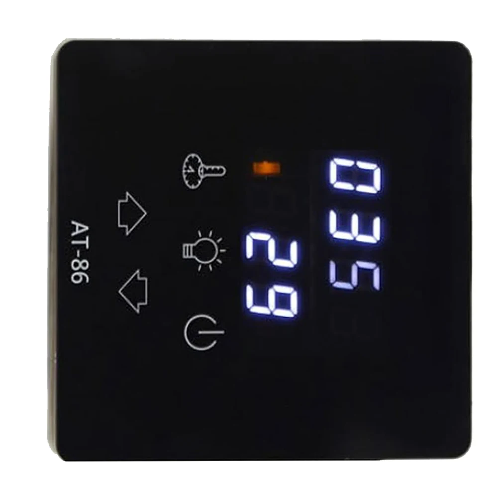 Digital Control Panel Sauna Temperature Controller Enhanced User Experience Lighting Adjustments Long-lasting Performance