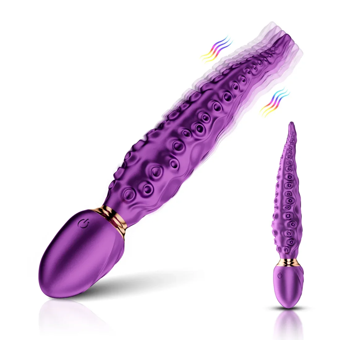 360° Rotating Vibrator - Octopus Tentacles G-Spot Dildos with 7 Intensity Settings - Sex Toys for Women's Pleasure and Anal Play