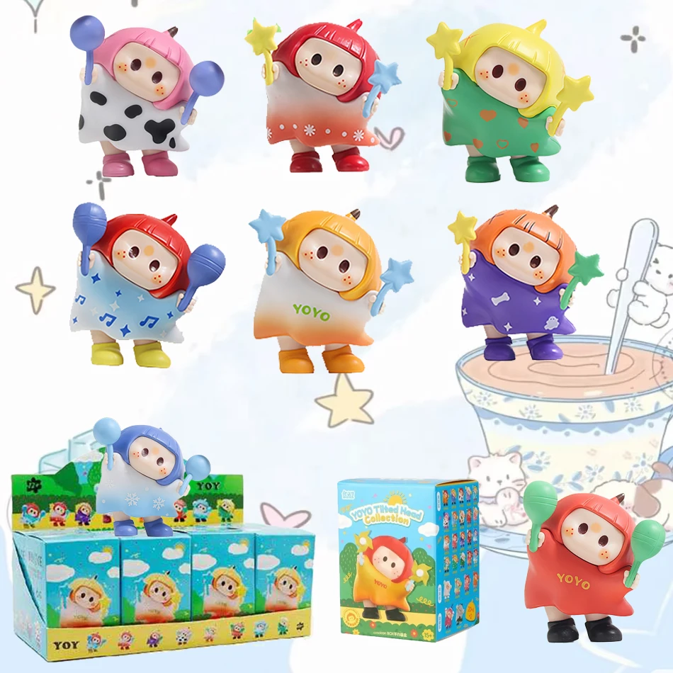 

In Stock Cute Fun Wobble Series Min Blind Box Cute Beanie Doll Toy Kawaii Good Birthday Toy Gift