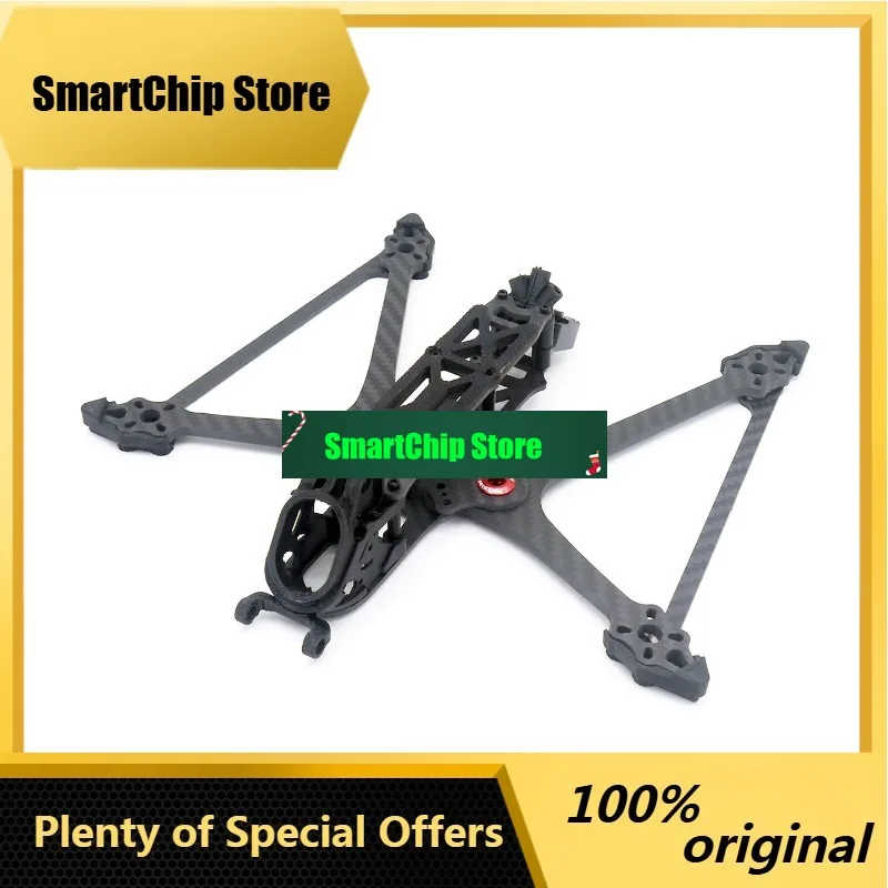 SmCp1pcs For Rex210 O4 PRO Frame FPV Freestyle RC Racing Drone With Print Parts O4 PRO Air Unit HD Carbon Fiber Quadcopter