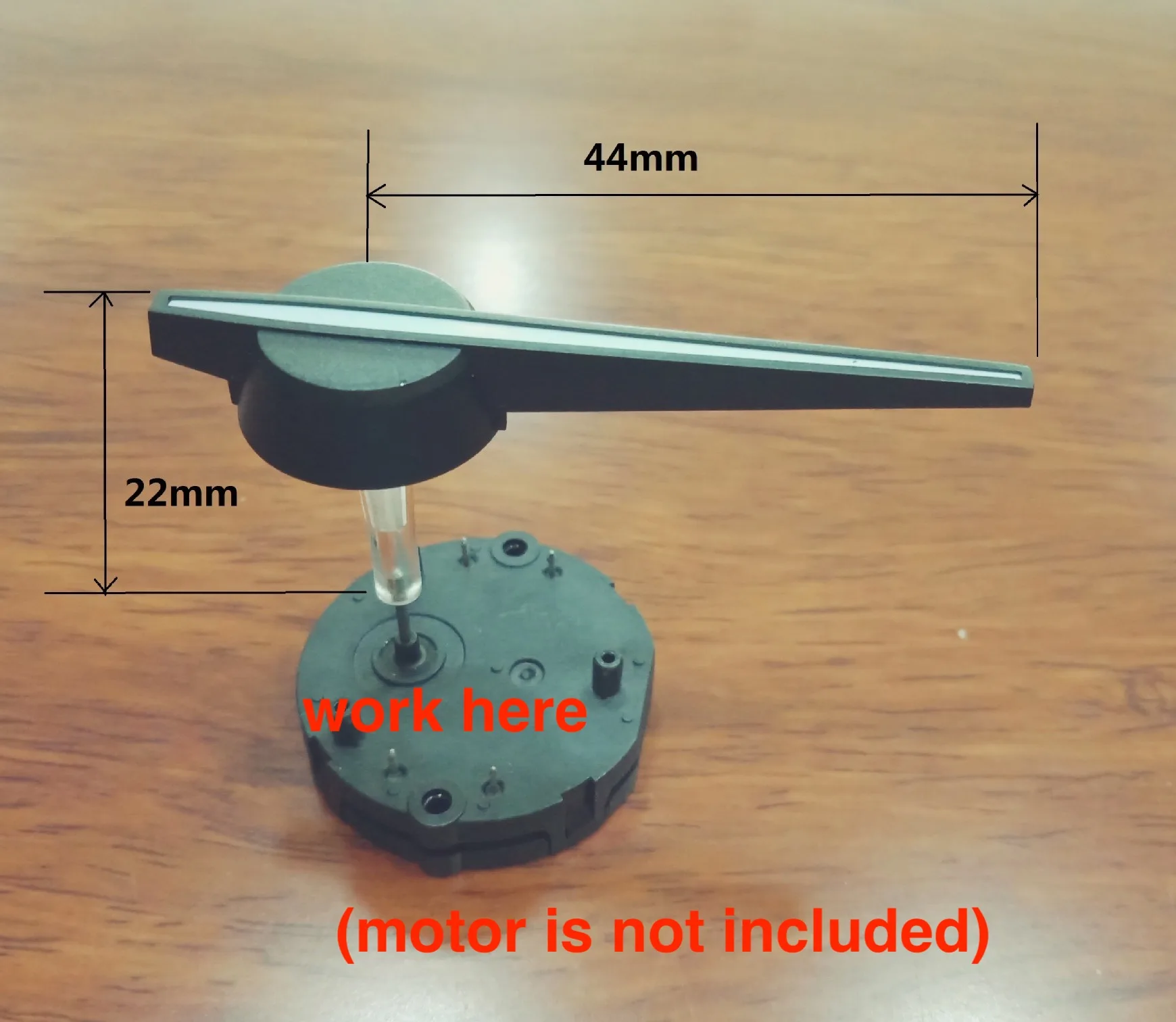 1Pc 44Mm Plastic Fo…