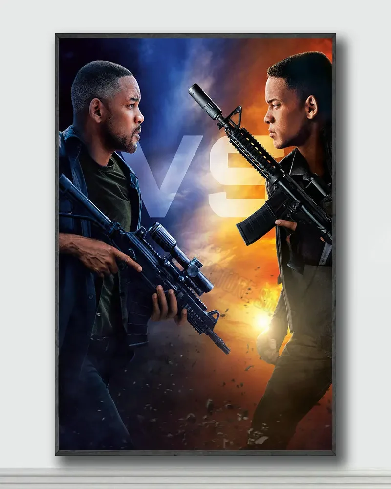 NJ080 Gemini Man Movie 6 Silk Posters and Prints wall art Art Poster Home Decor
