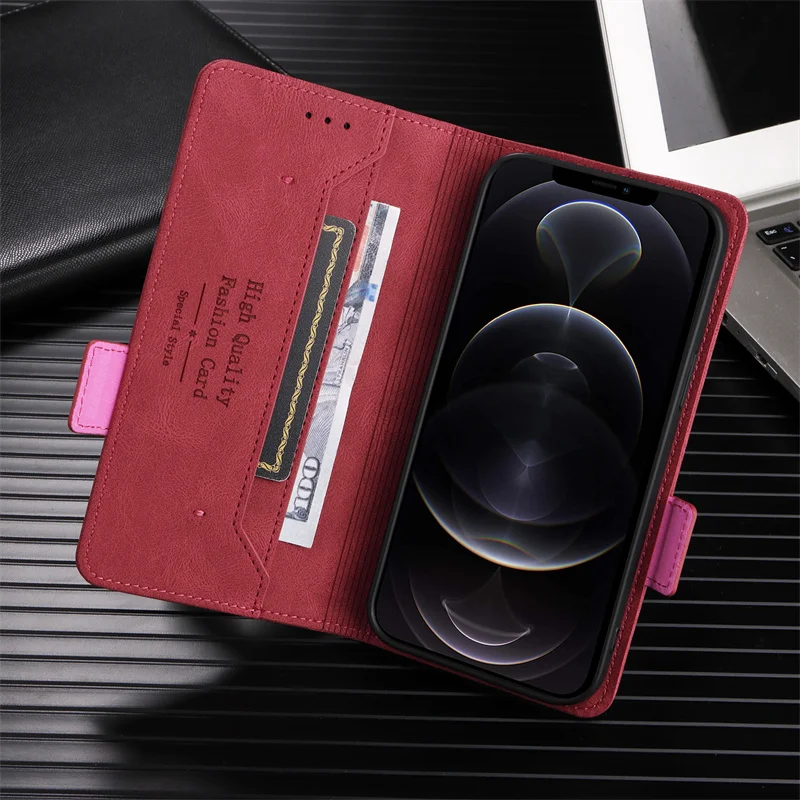 For Huawei Honor 90 Lite CRT-NX1 Fusion Flip PU Leather Wallet Magnetic Buckle Case For Honor X50i Anti-Fall Phone Coque