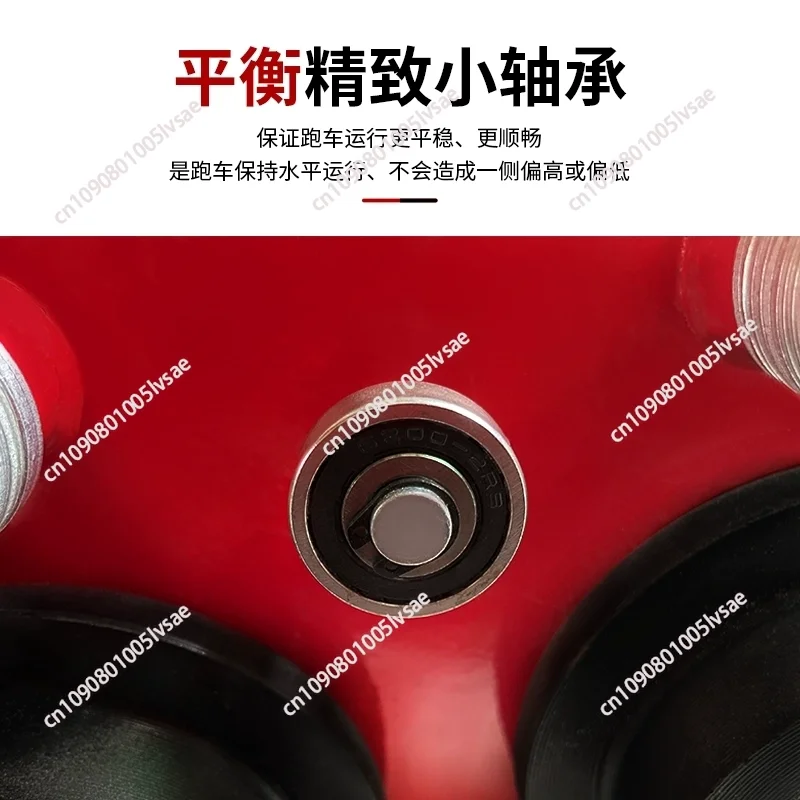 1T Electric Hoist Sports Car Four Wheels Crane Miniature Crane Factories Pier Warehouse Lift Equipment Manual I-Beam Power Tools