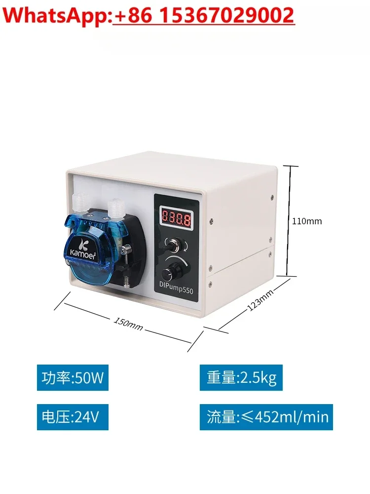 Peristaltic Pump , Large Flow Pump, Filling Machine, Precision Food Grade Laboratory Controlled Quantitative Constant Flow