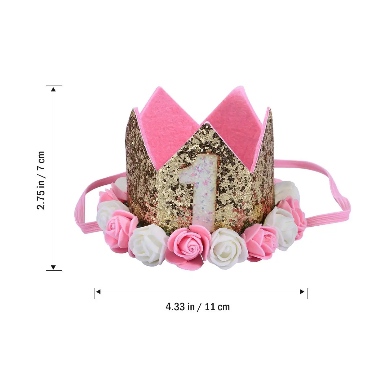 

Digital Crown Hairband Head Bands Crwon Headband Headbands for Baby Child Birthday
