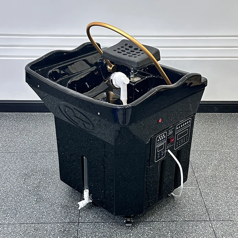 

60L Water Storage Tank Portable Salon Head Spa Equipment Mobile Shampoo Portable Massage Shampoo Bed Basin