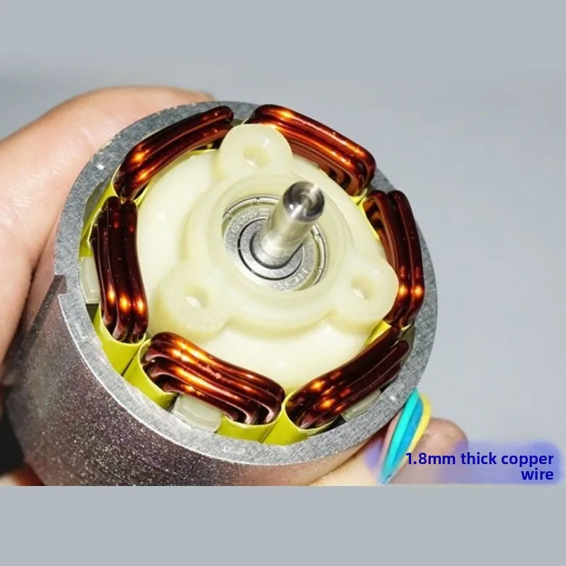 High Power Brushless Motor Tool Neodymium Strong Magnetic Inner Rotor High Speed Brushless Motor 12-18V 1000W