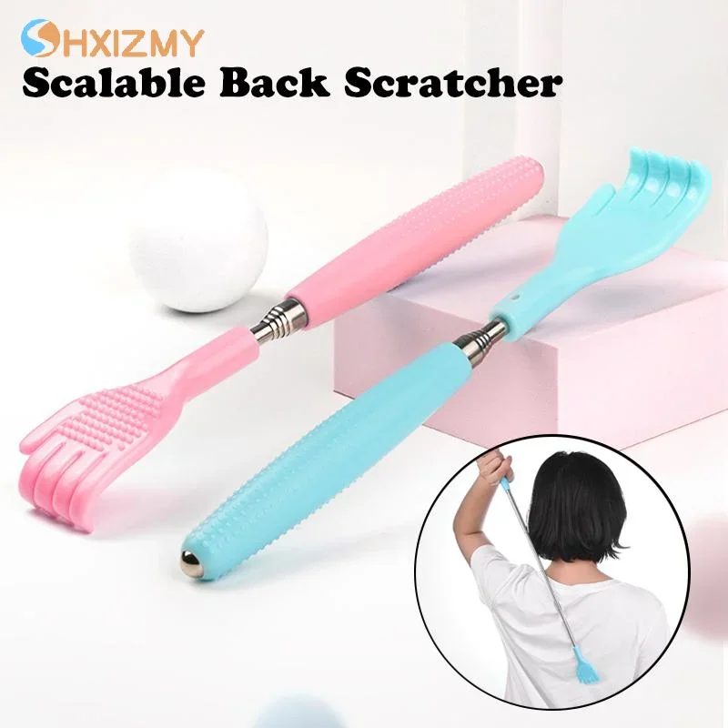 

Extendable Back Scratcher Telescopic Scratching Hand Back Carding Stick Body Scrab Relax Scraper For Tickle Massage Stick Care