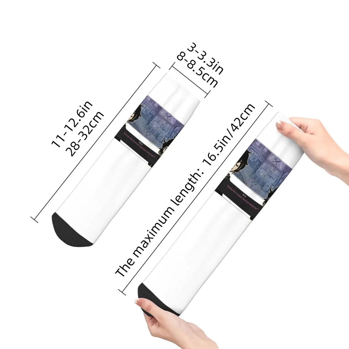 أشلي وأندرو نعش آندي و ليلي الجوارب Harajuku جوارب عالية الجودة كل موسم الجوارب اكسسوارات للرجل امرأة #3