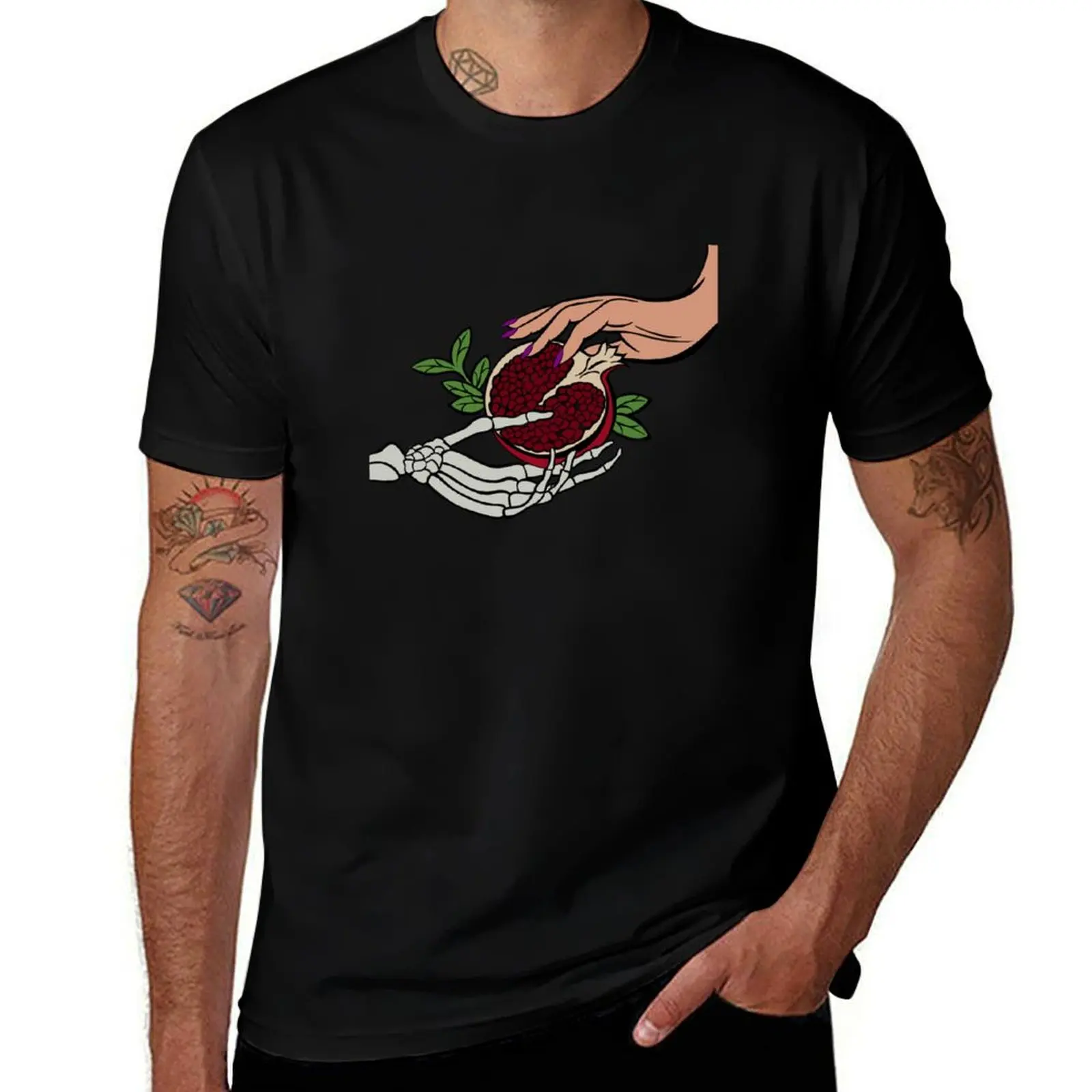 Flirting avec destin (couleur) T-Shirt t-shirts pour homme graphique drôle anime T-Shirt T-Shirt impression personnalisée